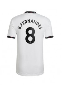 Manchester United Bruno Fernandes #8 Voetbaltruitje Uit tenue 2022-23 Korte Mouw